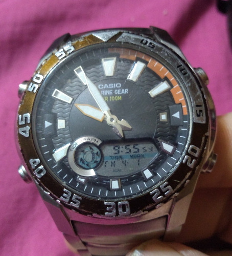 Reloj Casio Amw-710  Marine Gear