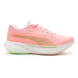 Zapatillas Puma Deviate Nitro 2 Mujer Running Rosa