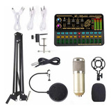 Micrófono, Tarjeta Multifuncional, Audio Y Mezclador Sk500
