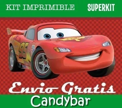 Kit Imprimible Cars Rayo Disny Pixar - Candybar