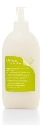  Natura Erva Doce Repuesto Jabon Cremoso Para Manos 250 Ml