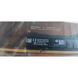 Memoria Crucial Ballistix 16 Gb (2x8 Gb) - Buen Estado 