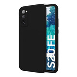Silicone Case Para Samsung S20 Fe Funda Soft + Templado
