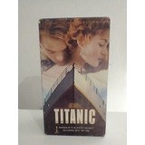 Película Vhs Titanic Original Antigua Colección 2 Cassetes