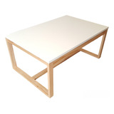 Mesa Ratona Diseño Nordico Escandinavo Paraiso 90x60cm