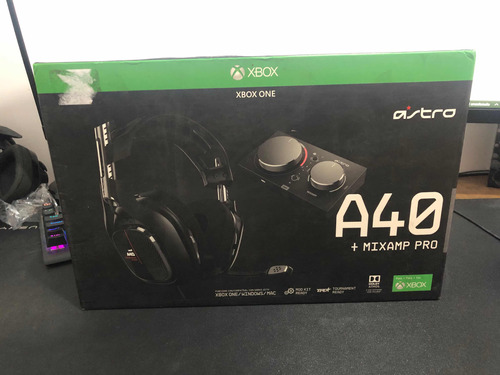 Caixa Headset Astro A40 Mixamp Xbox One