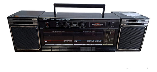 Som Mini Sisten Antigo 2  Tapes Deck Am/fm Antigo Stereo