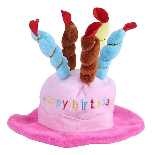 Gorro De Cumpleaños Para Gatos, Perros, Mascotas. 