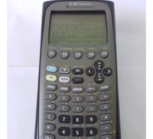 Calculadora Ti 89 Titanium Texas Instruments Gráfica Cas Pro