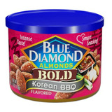 Almendras Blue Diamond Bbq Coreanas, Lata 6 Oz.