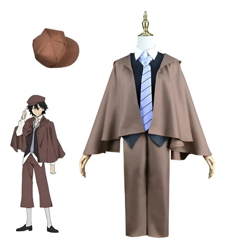 Disfraz De Edogawa Rampo De Bungo Stray Dogs Cosplay | Meses sin interés