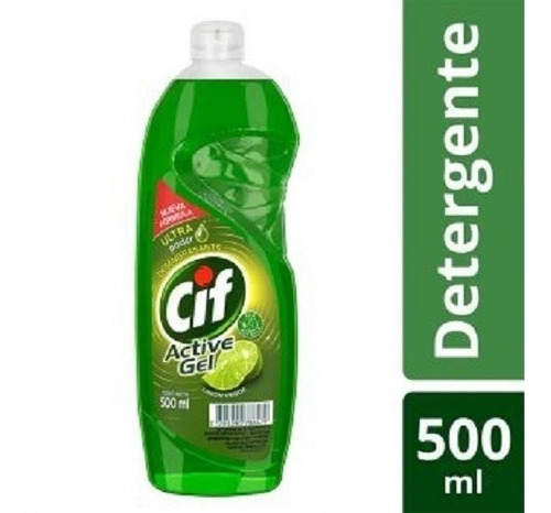 Lavavajilla Cif Limon Verde 500 Ml