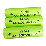 Pilas Recargables Aa Ni-mh 1.2v, 1300mah 3 Uds