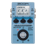 Pedaleira Zoom Multistomp Ms 70cdr Para Guitarra