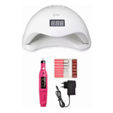 Lámpara 48w Sun Led Uv+ Torno Manicure Uñas Electrónica