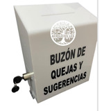 Exhibidor Buzón Blanco 8 Pzs Lex