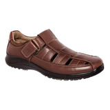 Sandalia Flexi 50807 Hombre Talla 25 Al 29 Color Camel Sc.