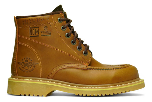 Bota Construcción Moc Toe Seguridad Industrial American Welt | Envío gratis