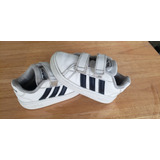 Zapatillas adidas Gramd Court Blanca Talles 20