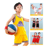 Traje De Uniforme De Baloncesto Para Niños Deportes 2pcs