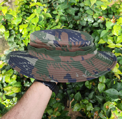 Chapéu Tático Boonie Hat Supremacia Rip Stop Prot Uv Militar