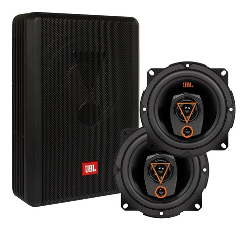 Caixa Amplificada Jbl Sw8a-ms  200w + Multisystem 5trms80