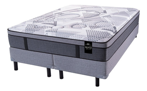 Colchón King Koil Luxury Pocket+sommier 2x2+almohadas Regalo