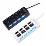 Hub Usb 2.0 4 Puertos Cable 12cm Videcom