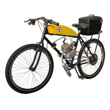 Bicicleta Motorizada Café Racer Sport Cargo Cor Amarelo Sunny