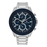 Reloj Para Hombre Tommy Hilfiger Clark  1792080 Plateado