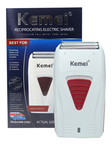 Afeitadora Profesional Kemei Shaver 3382 Simil Andis Shaver