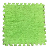 Pack 10 Alfombra Shaggy Rompecabezas Armable 30x30cm 