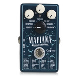 Pedal De Guitarra Caline Mariana Modulate Reverbs+ + Color Blue