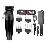 Maquina Cortar Cabelo Wmark Ng222 Prata Profissional Bivolt