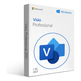 Componentes P/pc Chave Key Licença Digital Visio 2021 Pro