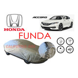 Funda Cubierta Lona Afelpada Cubre Honda Accord 2016-17.