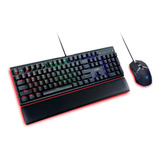 Combo Kit Gamer Teclado Mecanico + Mouse Optico Level Up 