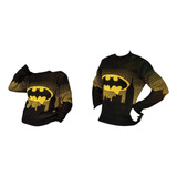 Kit Parejas Ugly Sweater Batman Sueter Navideño 2 Pzs 