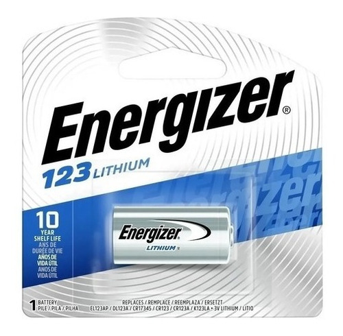 12 Pilas De Litio Cr123a Energizer Lithium 3v Camara Sensor