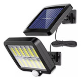 Reflector Solar Led Para Exterior Con Sensor Movimiento 30w