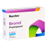 Pramipexol 1 Mg Bronid Caja 30 Tabletas Nucitec Laboratorios
