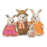 Lil Woodzeez Set Familia De Conejos Colección 6006