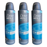 Pack X3 Dove Men+care Desodorante Proteccion Total 72h