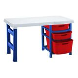 Escritorio Infantil Rimax 10157 -azul/rojo