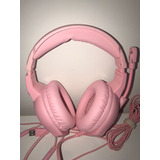 Fones De Ouvido Rosa Gamer Headset 