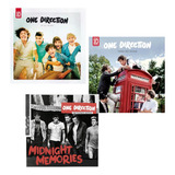 Discos One Direction Up All Night, Take Me Home Y Midnight M
