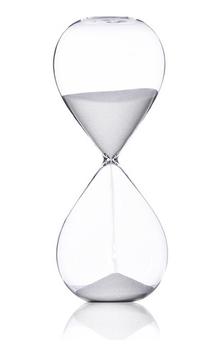 60 Minutos Reloj De Arena Cristal Decoración Personalizada