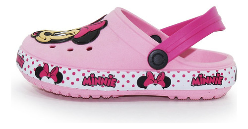 Babuche Minnie Sandália Chinelo Infantil Minnie Mouse Slide