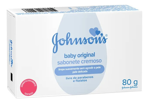 Atacado C/48 Sabonete Em Barra Johnson's Baby Original 80g