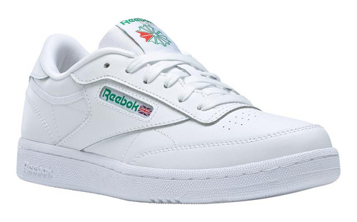 Tenis Casual Urbano Reebok Club C Blanco Para Junior